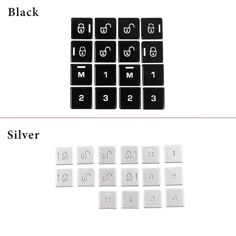 For 2013-2017 Range Rover Vogue L405 stainless steel seat memory button patch car interior modification accessories