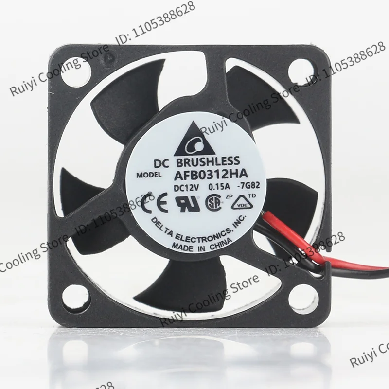 elta 5V 24V 48V DC 12V 0.15A AC EC 3010 30X30X10MM 3CM double ball inverter projector speed measurement AFB0312HA cooling fan