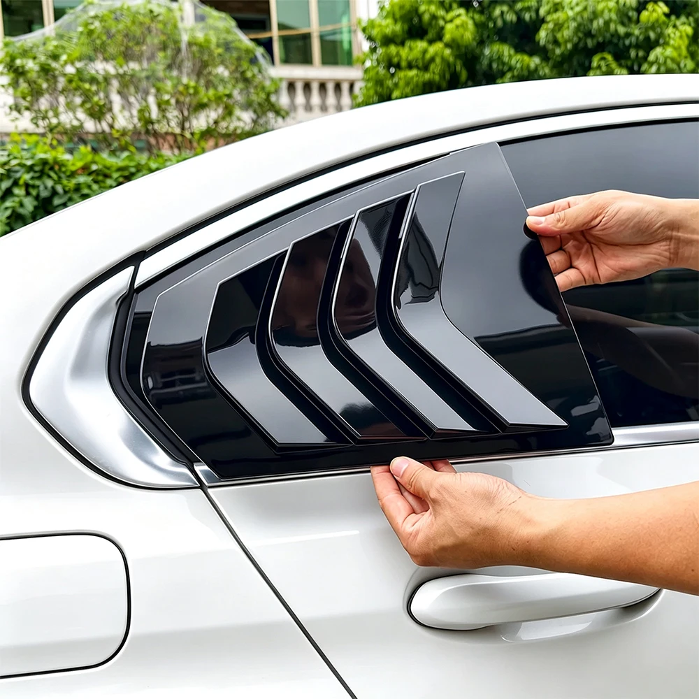 For BMW new 3 Series 320li 325li 2020-26 blinds rear window triangular air vent decoration modification sticker accessories