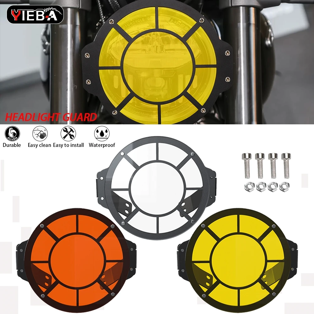 

For CFMOTO CF MOTO 250CLC 450 CL-C 2023 2024 2025 450CLC 2026 250 CLC Motorcycle Headlight Grille Guard Lense Protector Cover