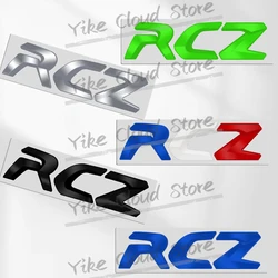 For Peugeot RCZ R Decoration Emblem Car Styling 3D Metal Badge Body trunk Self Adhesive Stickers