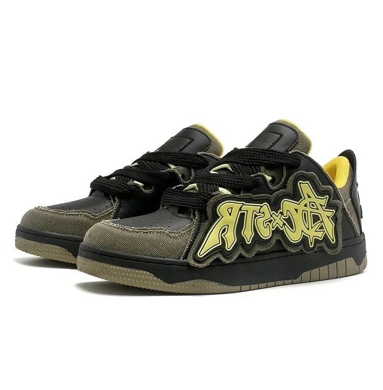 26 SS Men Women Retro Y2K Punk Street Skate Shoes Comfort Couple Student Outdoor Casual Sneakers