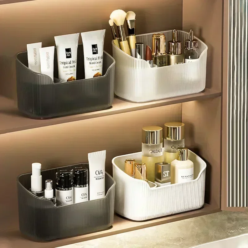 Organizzatore cosmetico opaco bagno camera da letto Desktop Storage per trucco rossetto profumo per la cura della pelle scatola di immagazzinaggio