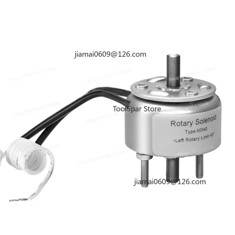 25° & 45° Left‑Right Rotary Solenoid Electromagnetic Actuator With Limit Switch For Egg Sorting Machine Default Right Rotation