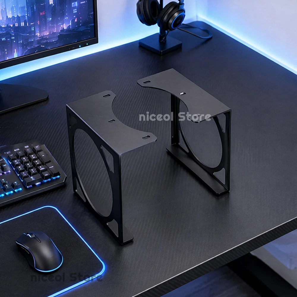 Stealth Mount for Xbox Series X Space-Saving Mounts Heavy Duty Desk-side Mounts Stealth Horizontal Gaming Accessories for XSX