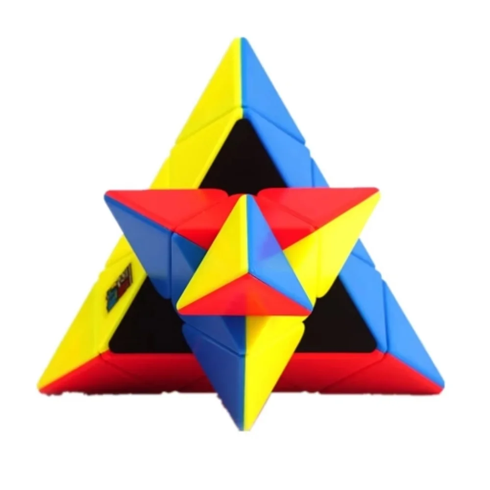 MoYu Meilong 3x3 Pyramid Magic Cube Professional Speed Puzzle Magic Cubes Education Cubo Magico Toys Birthday Christmas Gifts