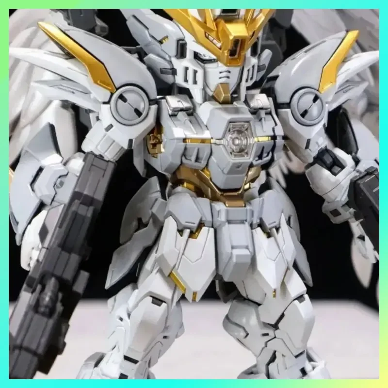 

【IN STOCK】GL MGSD RG 1/144 Snow White Wing Zero EW Collection change color Assembly Model Kit Anime Figures Action Figure toy