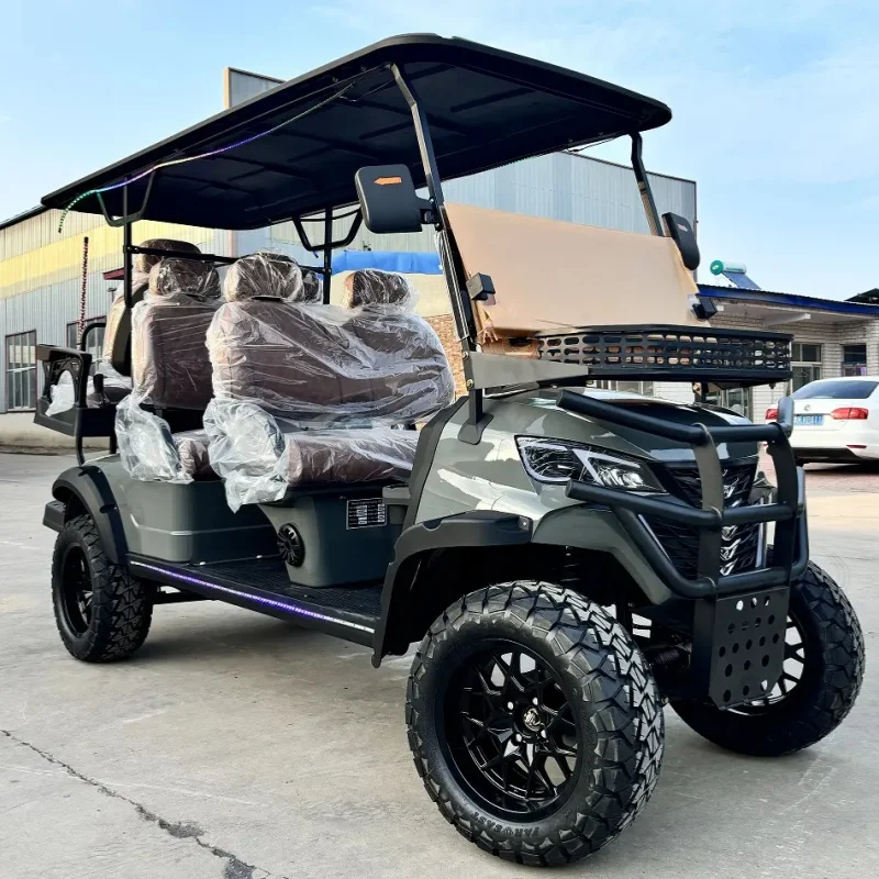 New Good Quality Off Road Electric Lifted 4 6 8 Seater Lithium Golf Car Electric Golf Cart