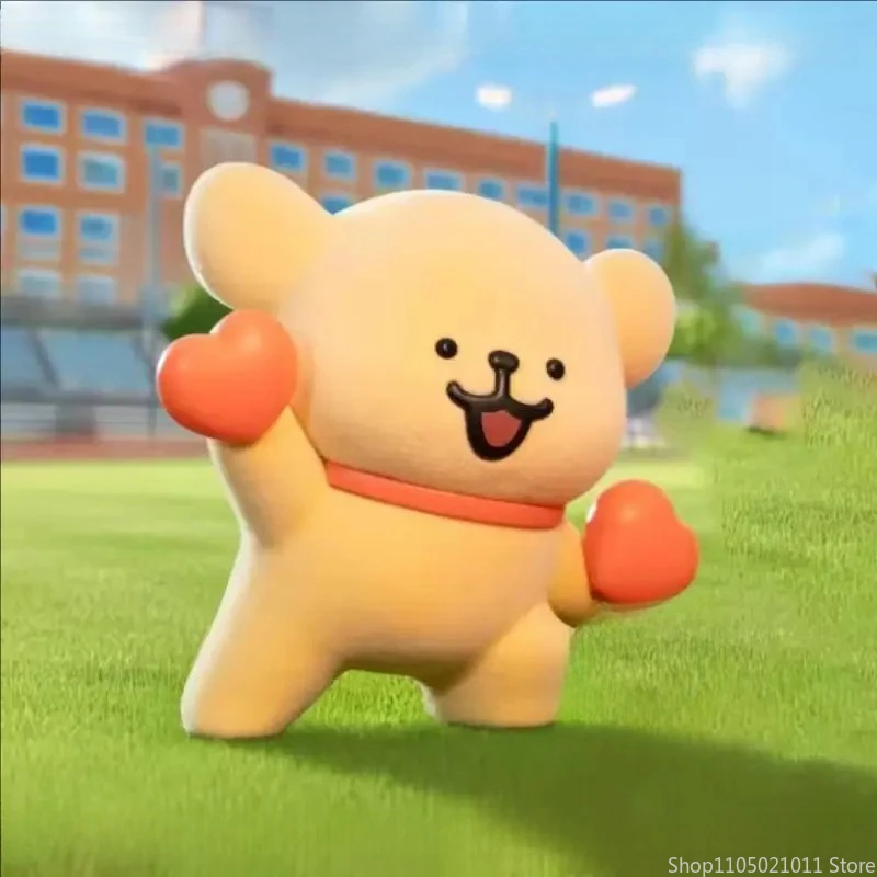 

Мальтийская собака, слепая коробка, мы лучшие в мире серии, милые модели, флокированные фигурки, детские игрушки, периферийные подарки