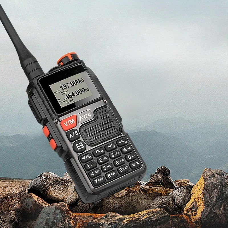 

New Baofeng UV-K6A walkie-talkie 10 kilometers one-click frequency outdoor self-driving tour team hiking wireless