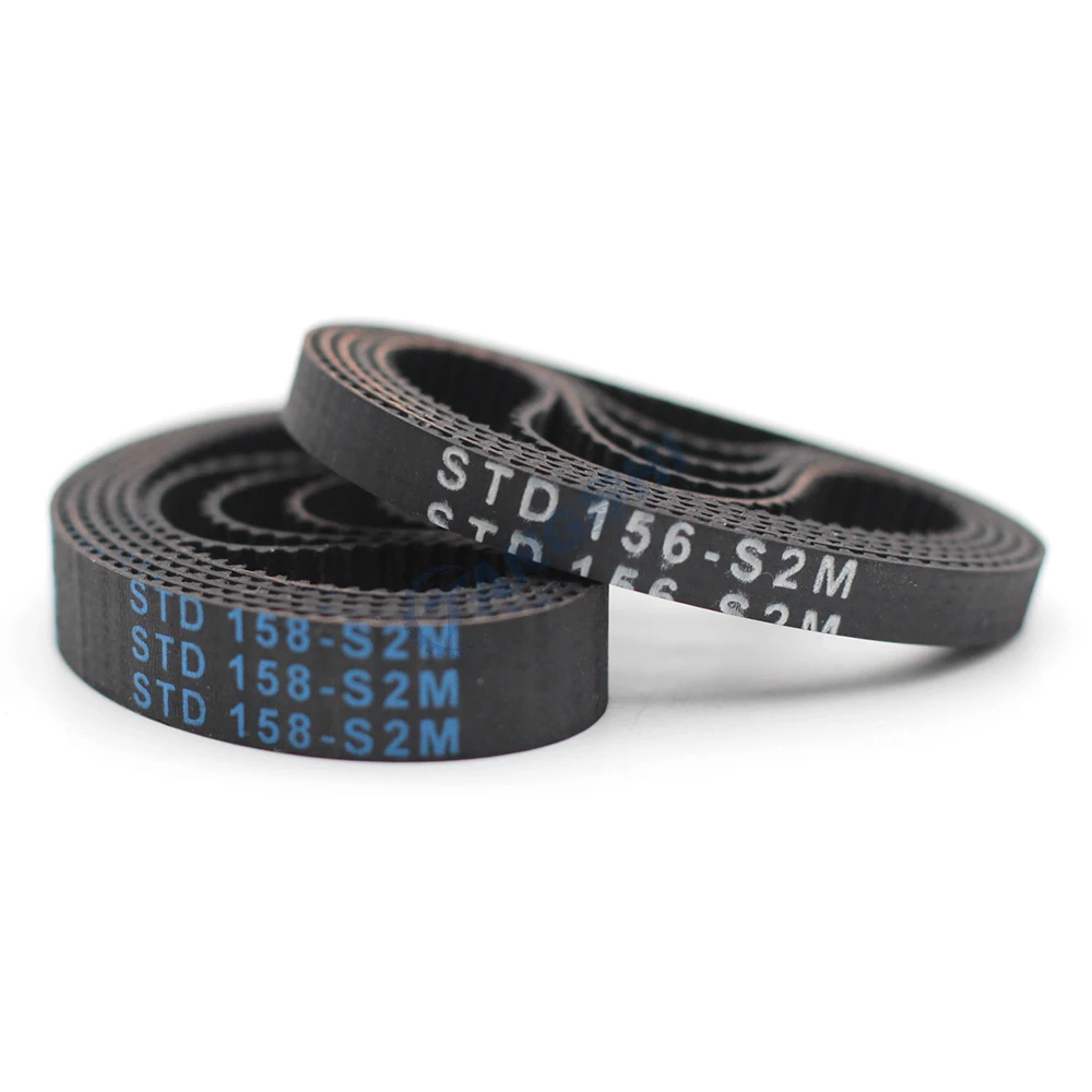 STD S2M حلقة مغلقة المطاط مؤقت اشتعال العرض 4/6/9/10 مللي متر S2M حزام Length422 424 426 428 430 436 438 440 442 444 446 448 450 ~ 54 مللي متر