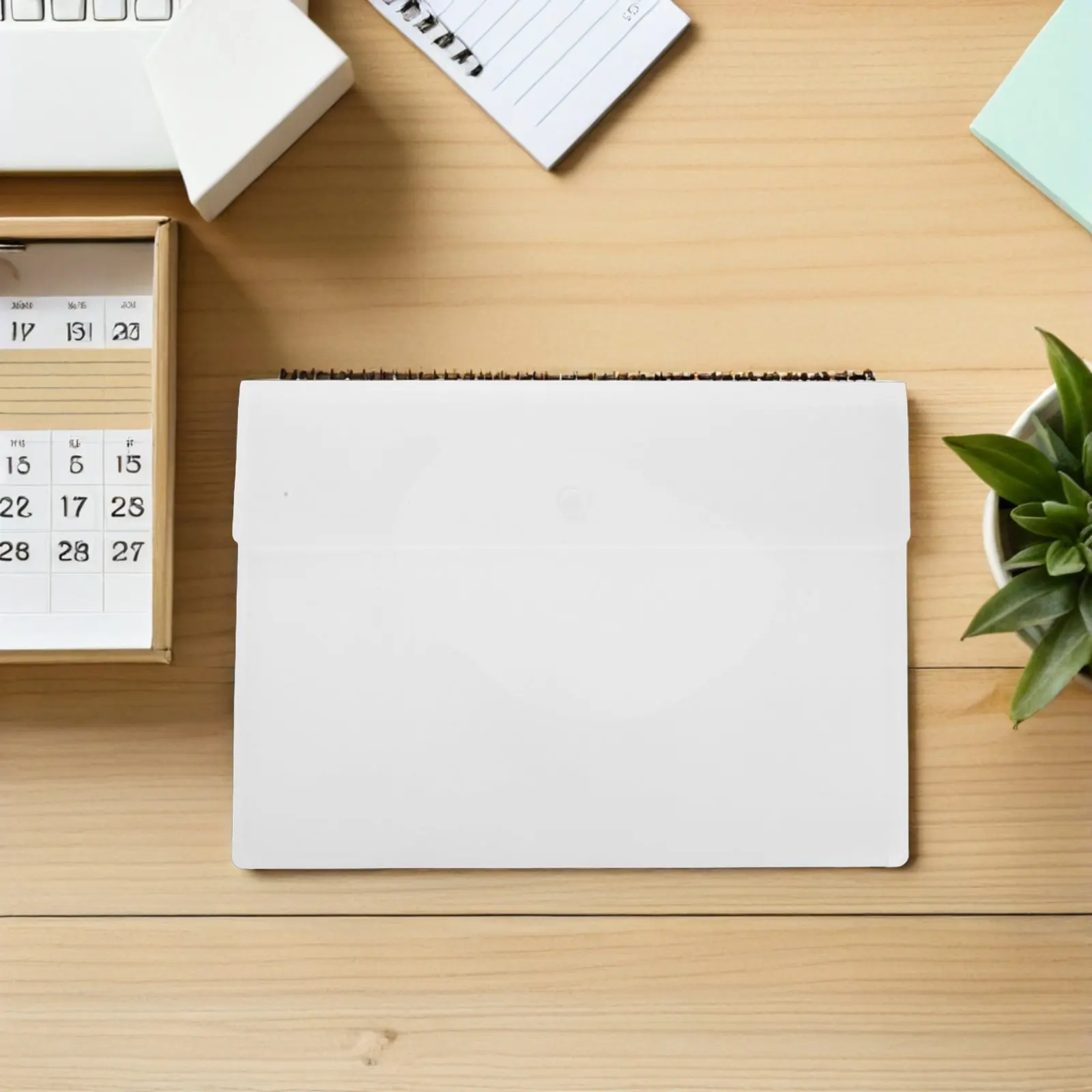 

10Pcs PP Waterproof Document Bags with Snap Button Closure Large Capacity Transparent Office File Folder for Reports Papers