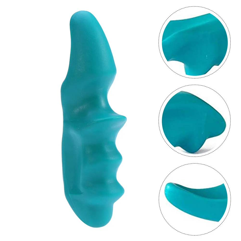 2 قطعة أداة تدليك نقاط الوخز الإبهام مدلك المحمولة لتخفيف آلام الأصابع زيت طبيعي متوافق صغير خفيف الوزن تدليك العرض