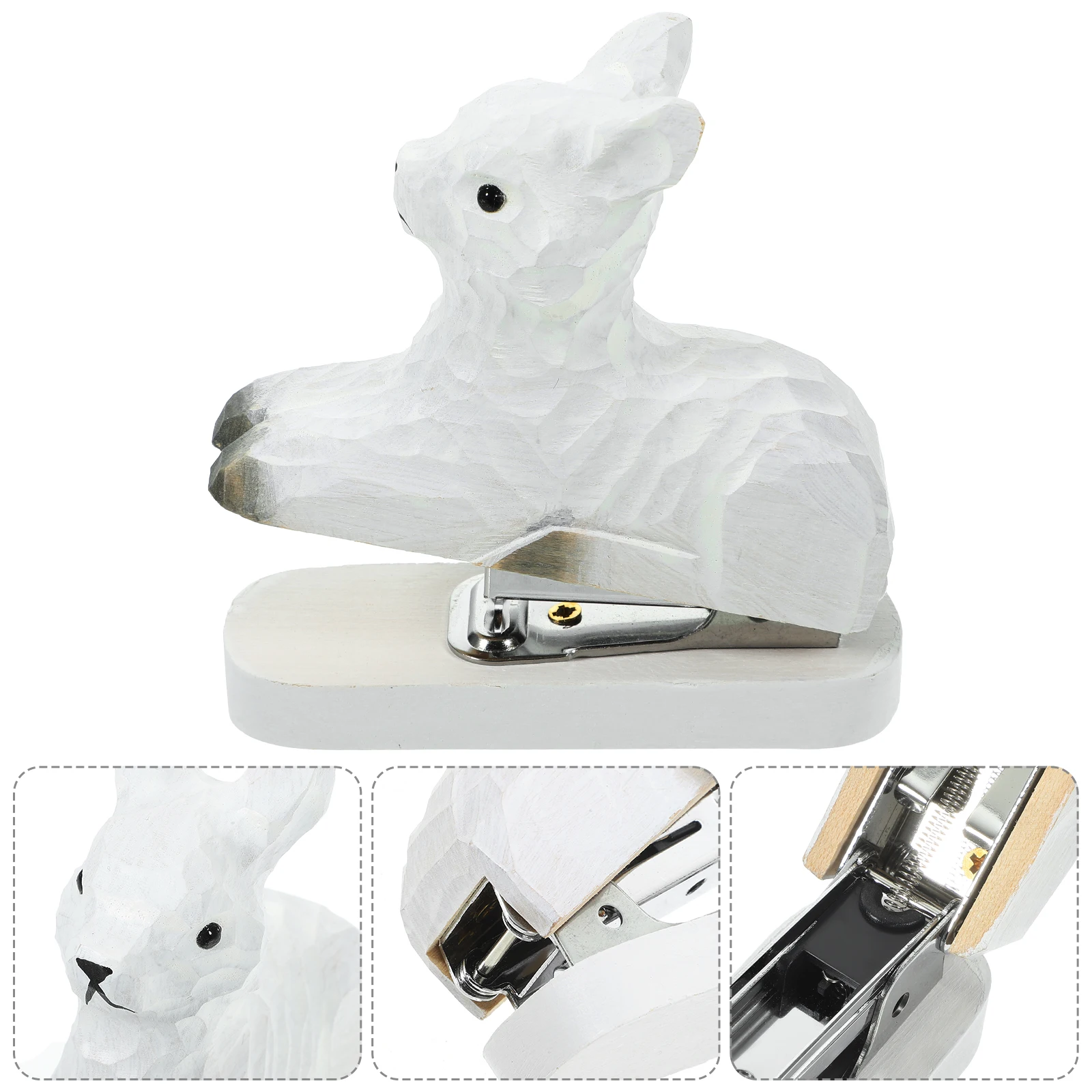 

Animal Desk Accessory Wooden Stapler Animals Small Accessories The Office Metal Kawaii