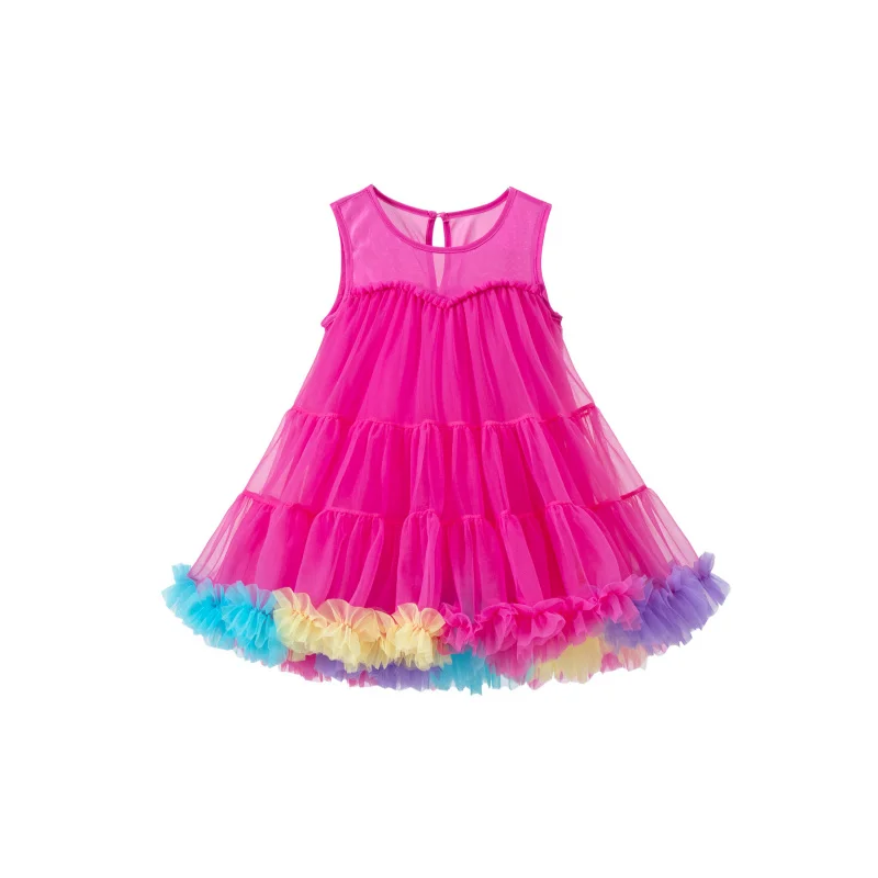 

Детское пышное платье-пачка для девочек, весна-лето 2026, новинка, для вечеринок и выступлений на День защиты детей