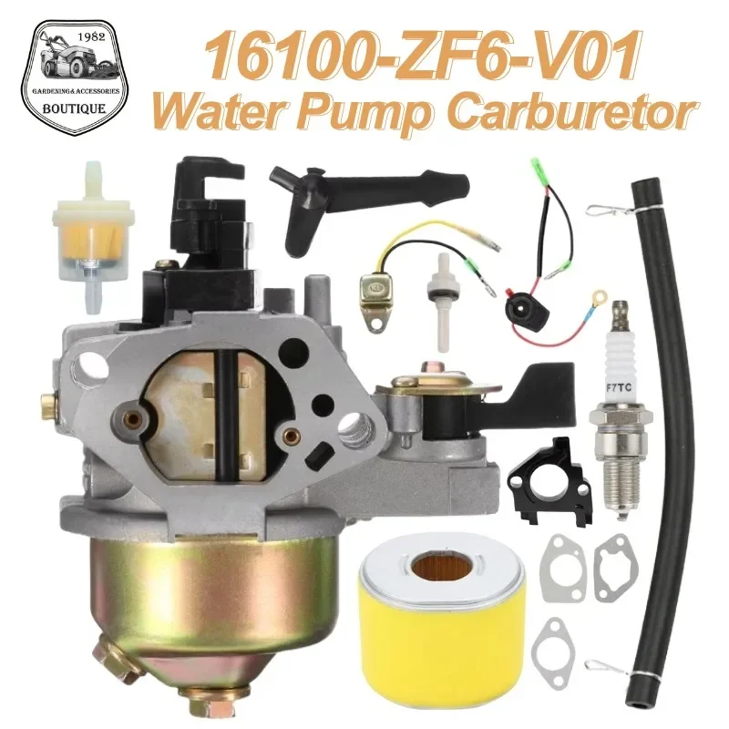 Carburetor for Honda GX340 GX390 GX420 188F 190F 11HP 13HP Lawn Mower Water Pump Engine 16100-ZF6-V01 Carb