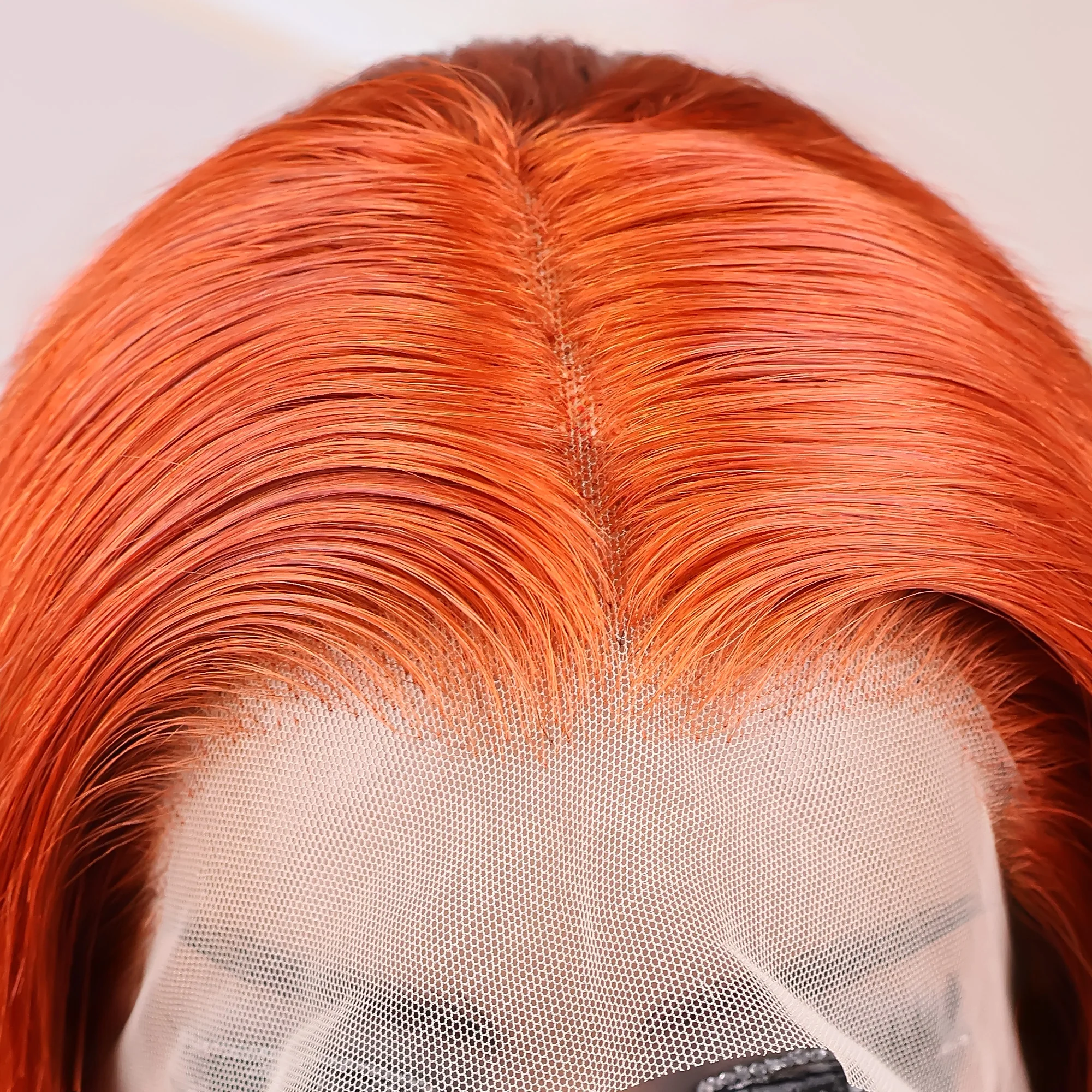 الزنجبيل البرتقالي 14 بوصة مستقيم بوب شعر مستعار شعر الإنسان 13x4 الدانتيل الباروكة الأمامية مستقيم الشعر بوب الدانتيل الجبهة قصيرة بوب خصلات الشعر المستعار الإنسان