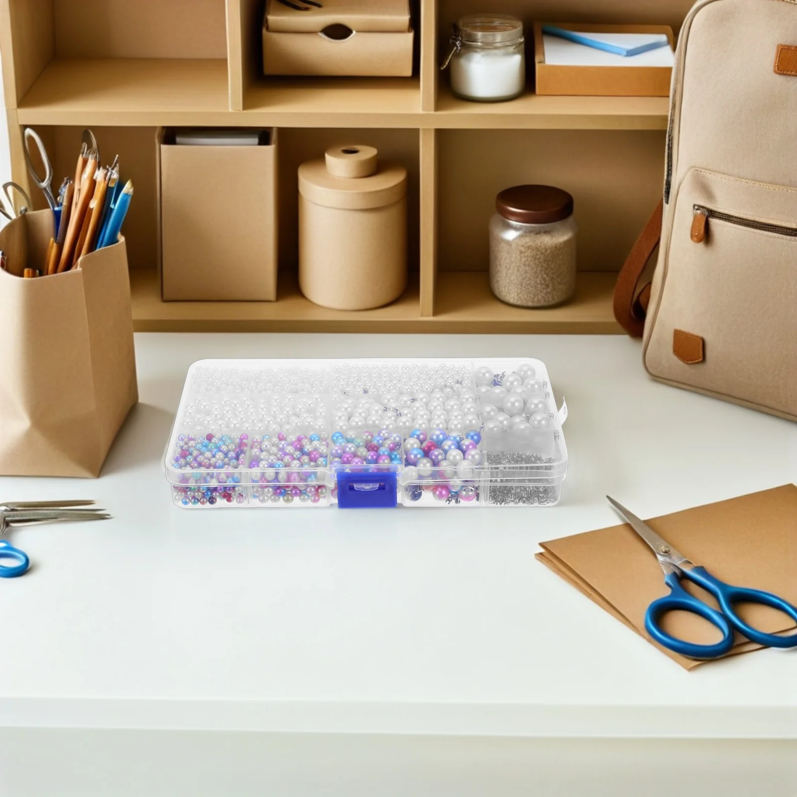 1 مجموعة المحمولة آلة إعداد الخرز دليل يده الصحافة أداة لصنع المجوهرات Crafts بها بنفسك الحرف البلاستيك برشام معدني تحديد الجهاز