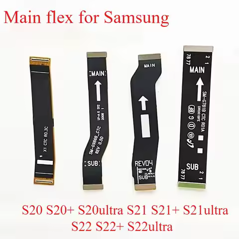 LCD Screen Main Motherboard Connector Board Ribbon Flex Cable For Samsung S20 Ultra S21 S22 S22+ Phone Repair