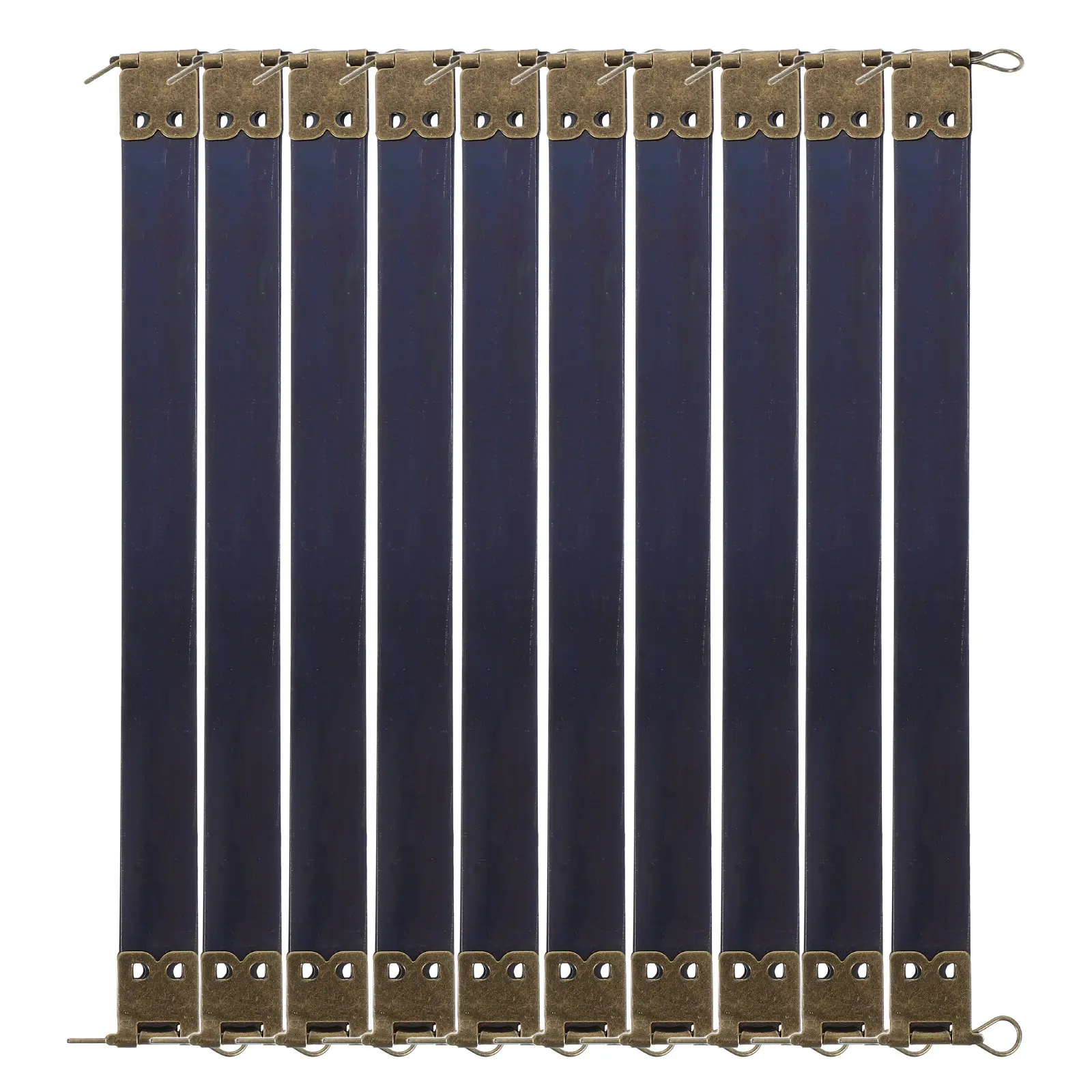 

10Pcs Metal Handbag Frame Flex Internal Frame for DIY Purse Making Craft Projects Stylish Sturdy Support Versatile Use Daily