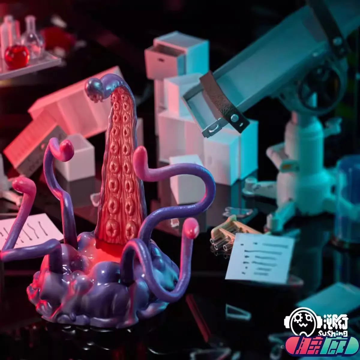 الأصلي Sushing Ubc 404 يرقة مراحل الكبار مجموعة مفصلية اللامسة عمل نموذج لجسم الجدول جمع زينة اللعب