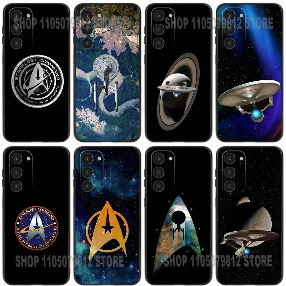 

S-Star T-Trek Phone Case For Samsung Galaxy A20,21s,22,31,32,52,53,72,73,80,91 Soft Silicone Black Cover