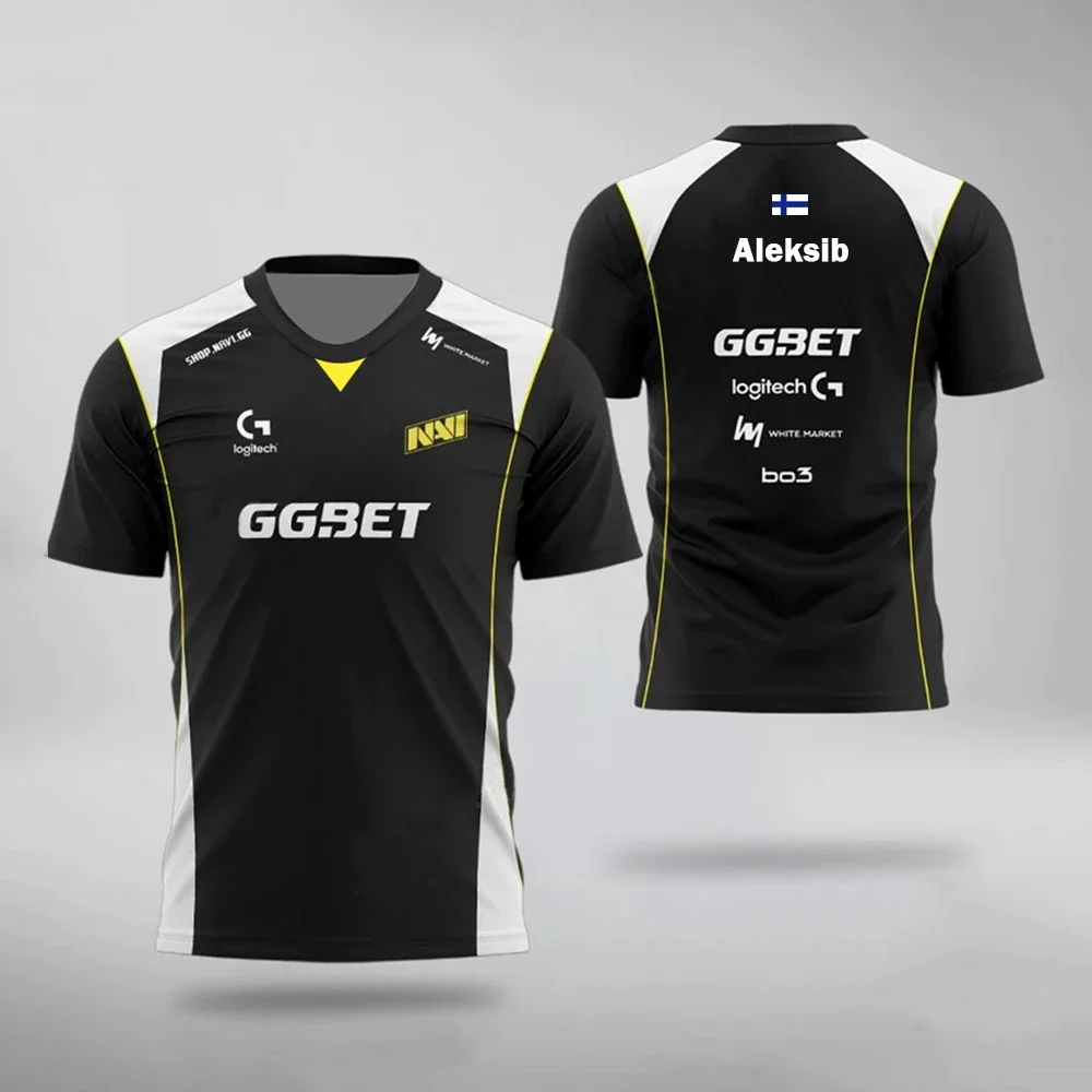 Navi 2025 CS2 E-sports Team Uniform Jersey CS:GO Professional League Training Uniform S1mple Aleksib