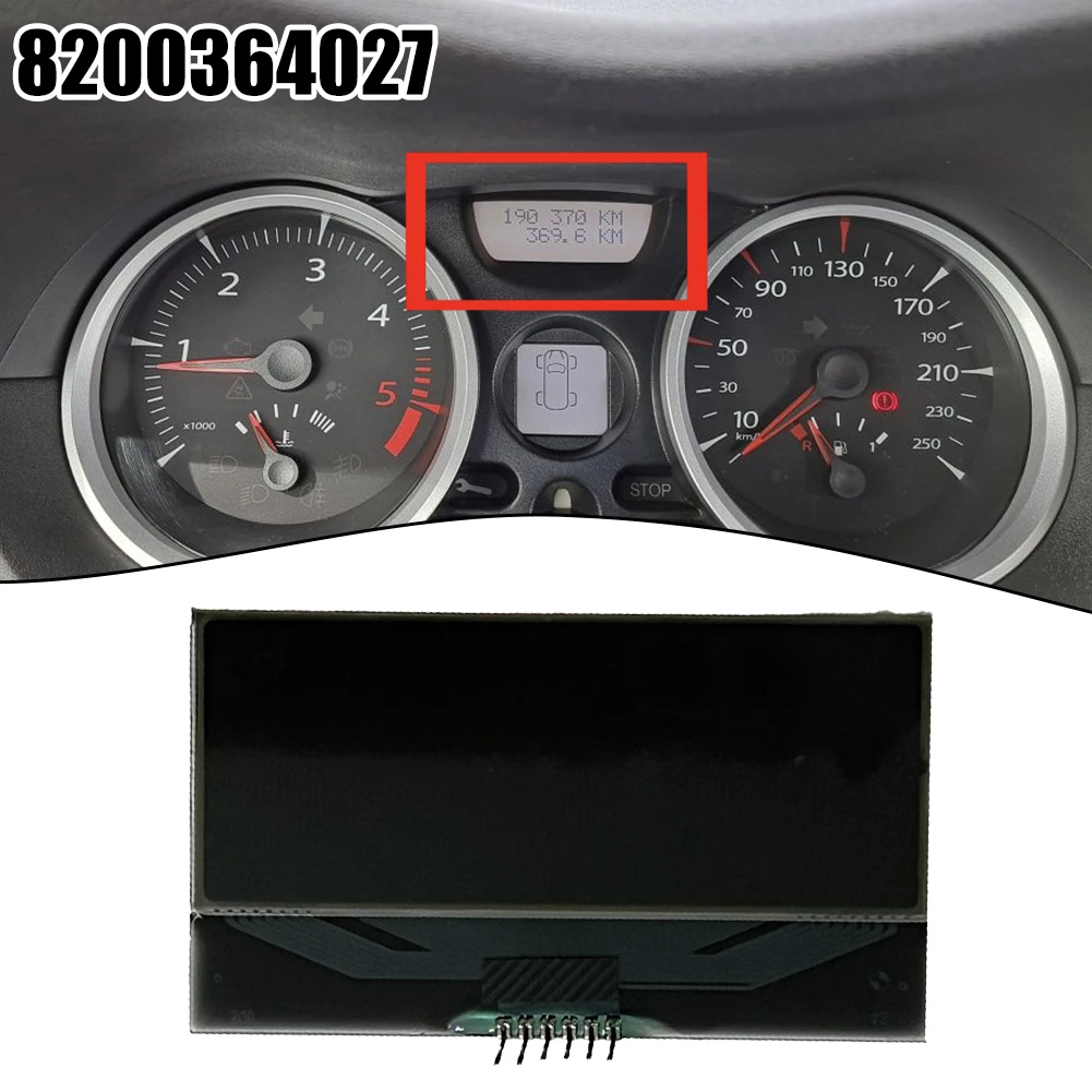Direct Fit Display Assembly for Renault Megane II CC EM and Clio III BR Hatchback Models DC 12V 6pin Interface