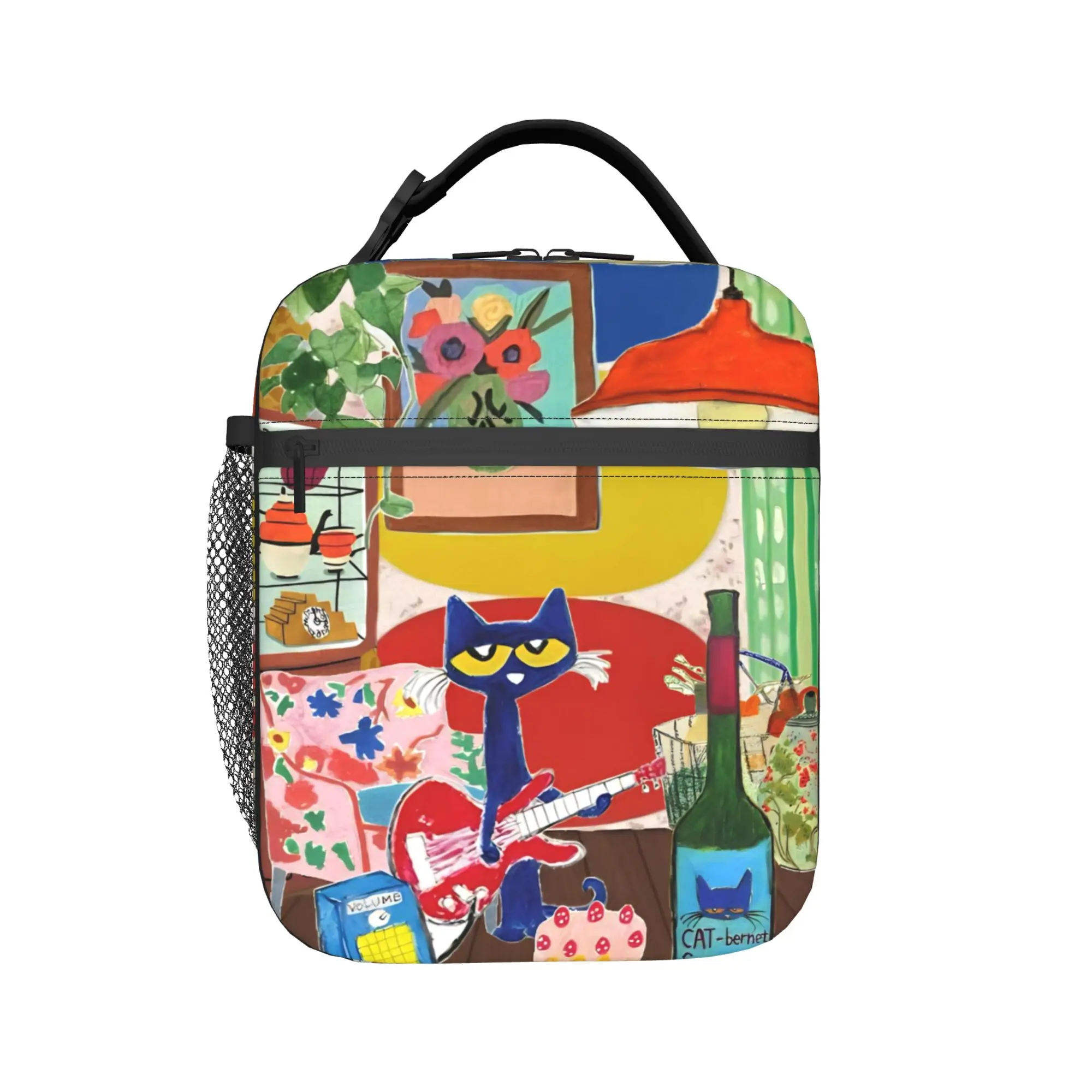 Insulated Lunch Boxes Pete The Cat Accessories  Lunch Food Box New Arrival Thermal Cooler Lunch Box For Work