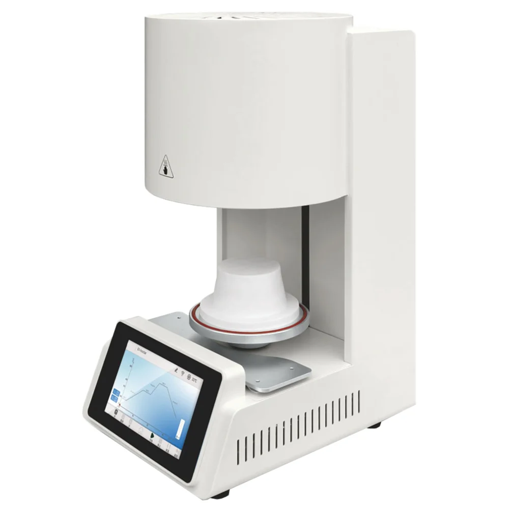 OEM Mini Automatic Lab High Temperature Programmable Ceramic Sintering Oven Machine Vacuum Porcelain Furnace For Cad Cam