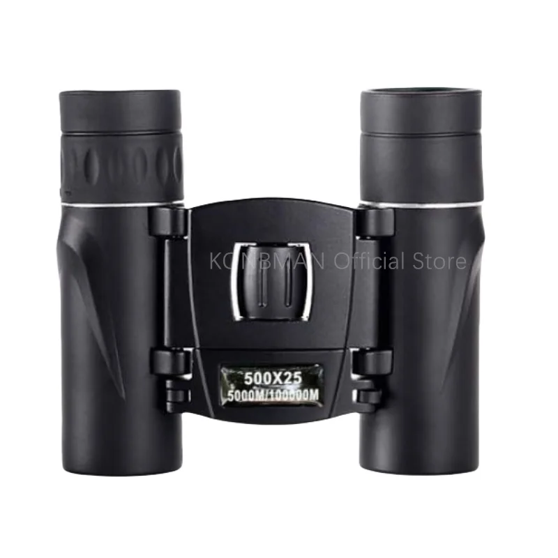 30000m Remote Folding 500x25 Mini High-definition Binocular Telescope Bak4 Optical Hunting Sports Outdoor Camping Travel