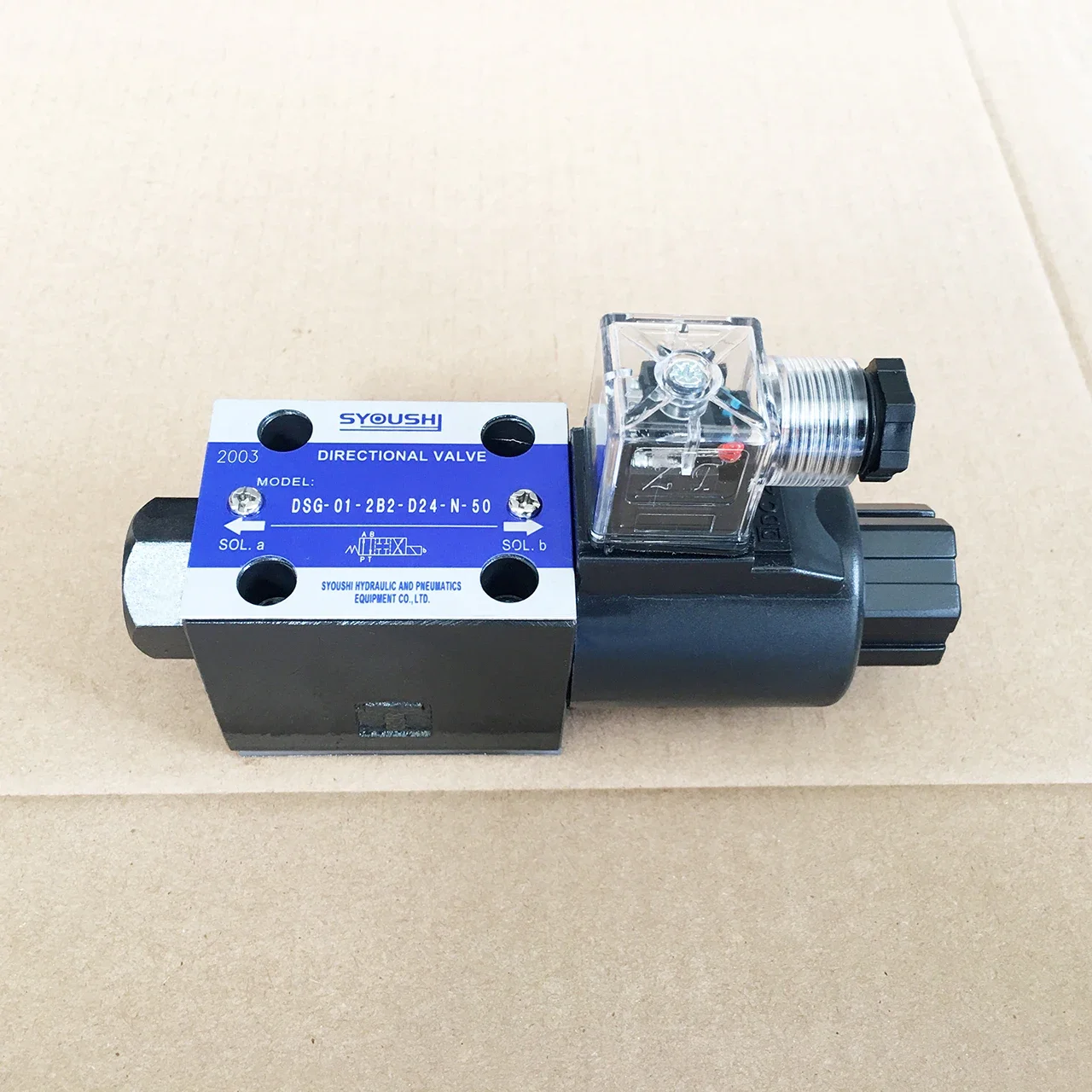 Oil research type solenoid valve DSG-02-2B2/2B3/3C2/3C3/3C4/3C60-DL-D24/A110/A220