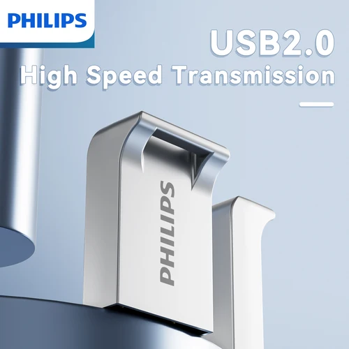 Philips Super Mini unidad Flash USB 2,0 64GB 32GB 16GB 8GB memoria de alta velocidad Pen Drive portátil 64GB memoria USB regalos