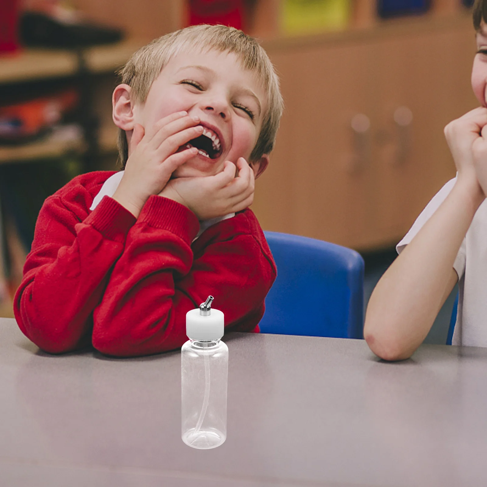 

3Pcs Airbrush Siphon Feed Bottles 80Cc Plastic Refillable Paint Storage Jars Adapter Airbrush Mixing Cups Spray Paint Container