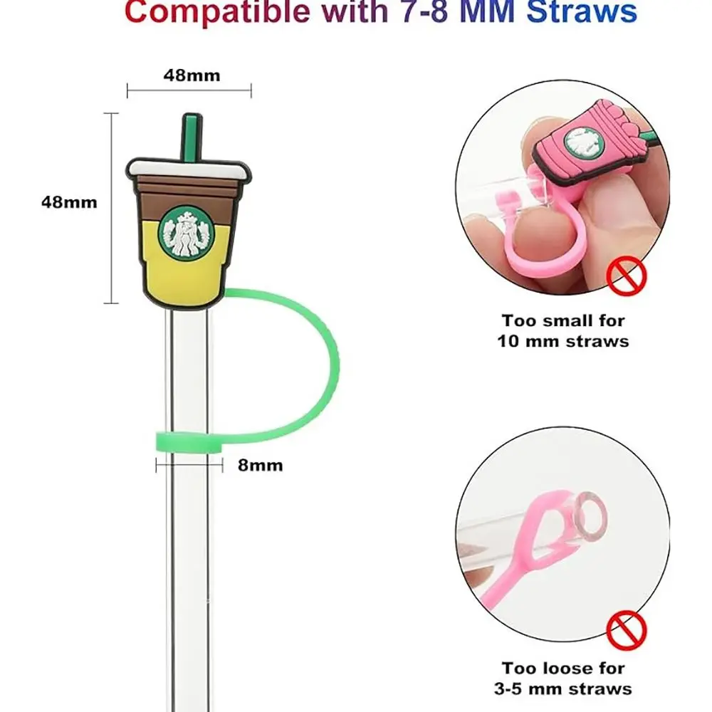 1/4 buah penutup cangkir sedotan silikon bebas BPA Aksesori cocok untuk Stanley 30 & 40 Oz penutup ujung sedotan minum Universal