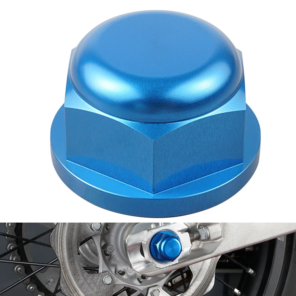 

Motocross Rear Wheel Lock Spindle Pin Nut For Husqvarna TE FE TX 85 125 150 250 300 350 450 501 2014-2022 TC FC 2014 TE250 FE250