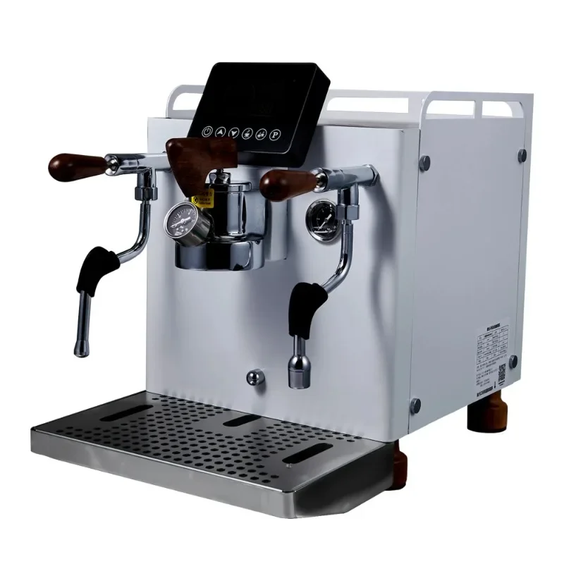

XEOLEO Commercial Coffee Machine Stainless Steel Espresso Cappuccino Maker 3000W Rotary Semi-Automatic Steamer Machine