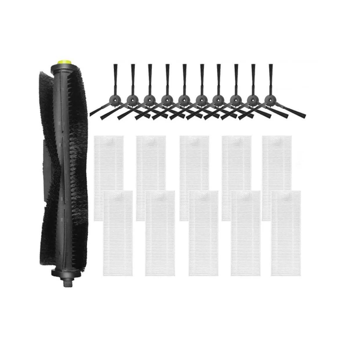 For Qihoo 360 Robot Vacuum Cleaner S10 X100 Max Replacement Spare Parts Accessories Main Brush Side Brush Hepa Filter