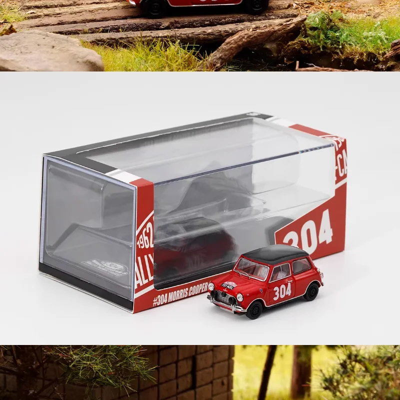 GCD 1:64 スケール モリス ミニ 304/182 シミュレーション合金車モデル 静的ディスプレイ コレクタブルおもちゃ ギフト 記念品 装飾