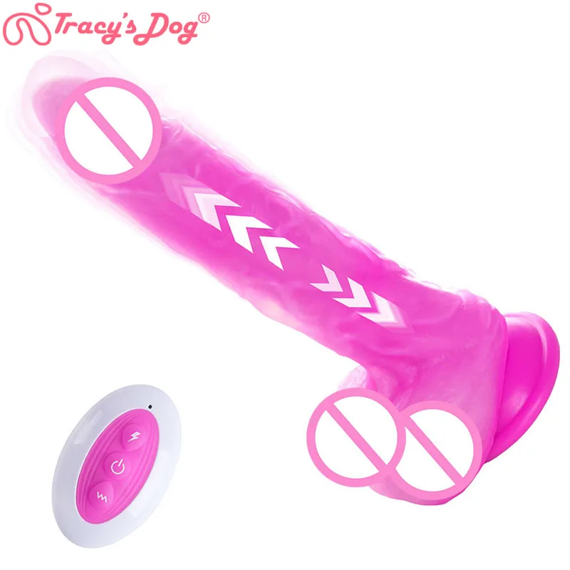 tracy’s-dog-thrusting-dildo-vibrator-925-heating-realistic-g-spot-remote-controlled-adult-sex-toy-3-speeds-10-vibration-mode