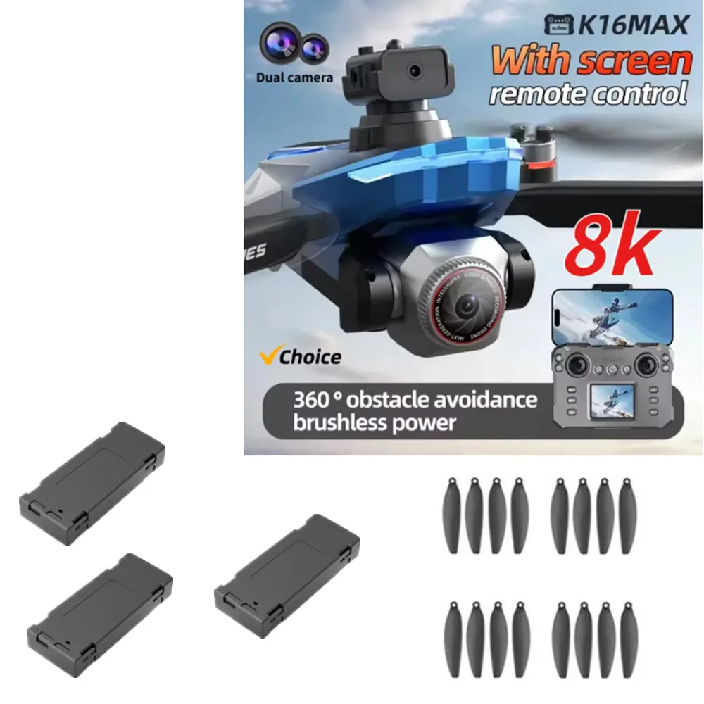 

K16 MAX Drone Accessory K16 MAX Drone Batteries 3.7V 1800mAh / Propeller Blade / Use For K16 MAX Drone Parts