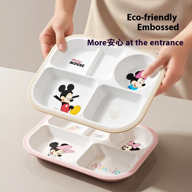 أطباق كرتونية أطباق مدرسية متوفرة لكل من الأولاد والبنات أدوات مائدة للطعام Mi Qi Mi Ni أنيمي السلع المنزلية الطرفية #3