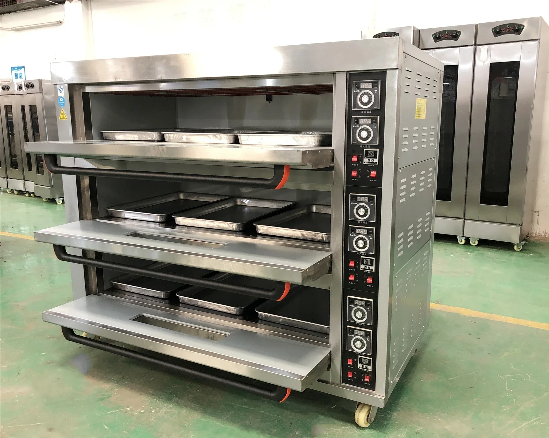 --مخبز سطح الطعام Horno De Para Pan Panaderia Industrial Four A آلام الغاز الخبز البيتزا كعكة فرن الخبز أسعار آلة الوجبات الخفيفة الأخرى #3