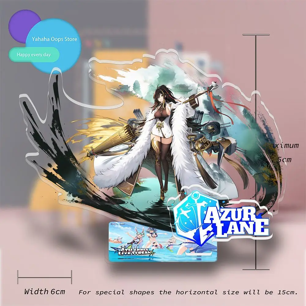 15CM Azur Lane IJN Ayanami Cosplay Anime Characters Acrylic Display Stand Model Decorations Souvenir Of Animation Lovers Collect