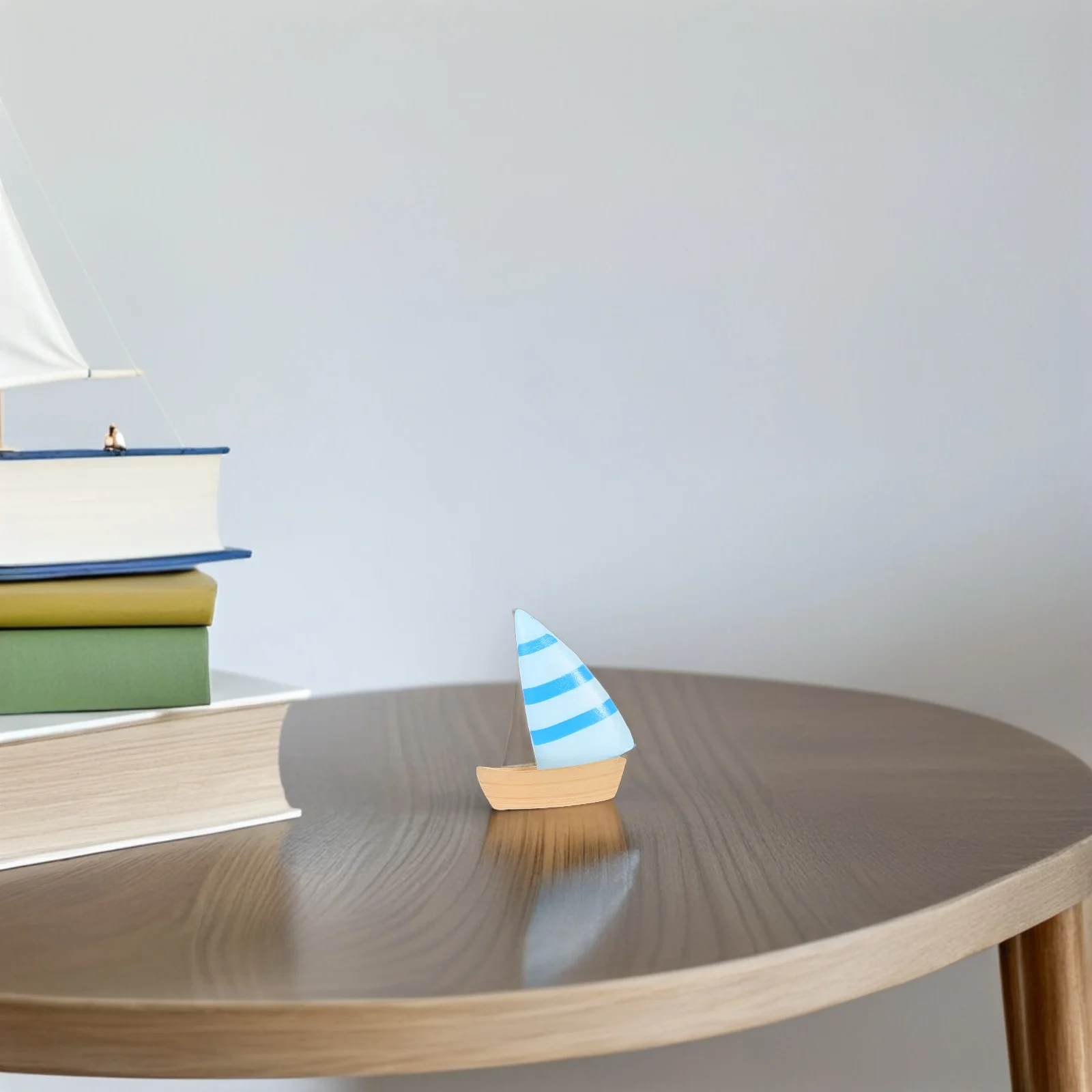 

10 шт. миниатюрные декоративные фигурки парусной лодки из ПВХ, реалистичная мини-фигурка, декор стола, тема океана, сад, пруд, Пасха