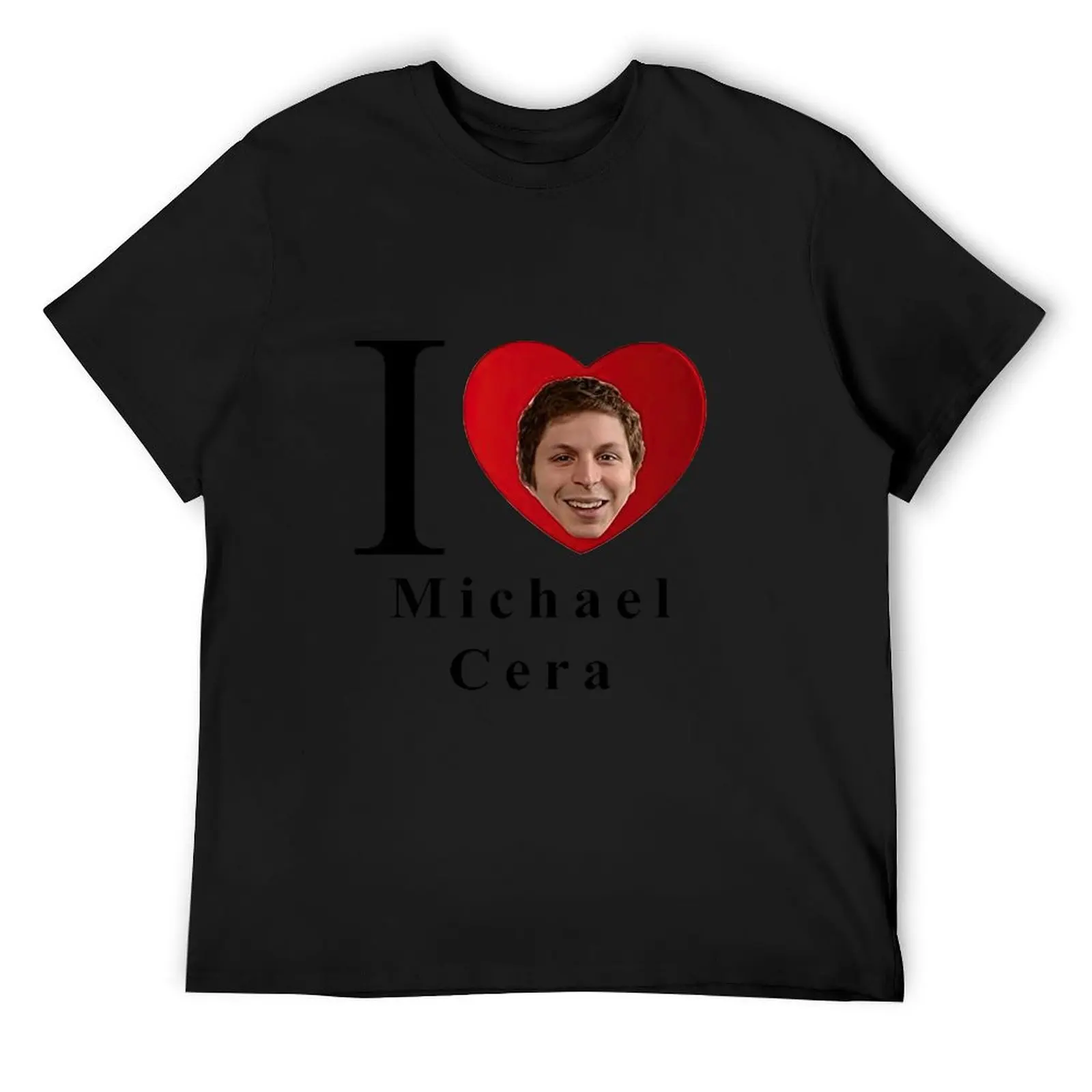 

Michael Cera Actor I Love Michael Cera T-Shirt shirts graphic tee plus sizes shirts graphic mens designer clothes