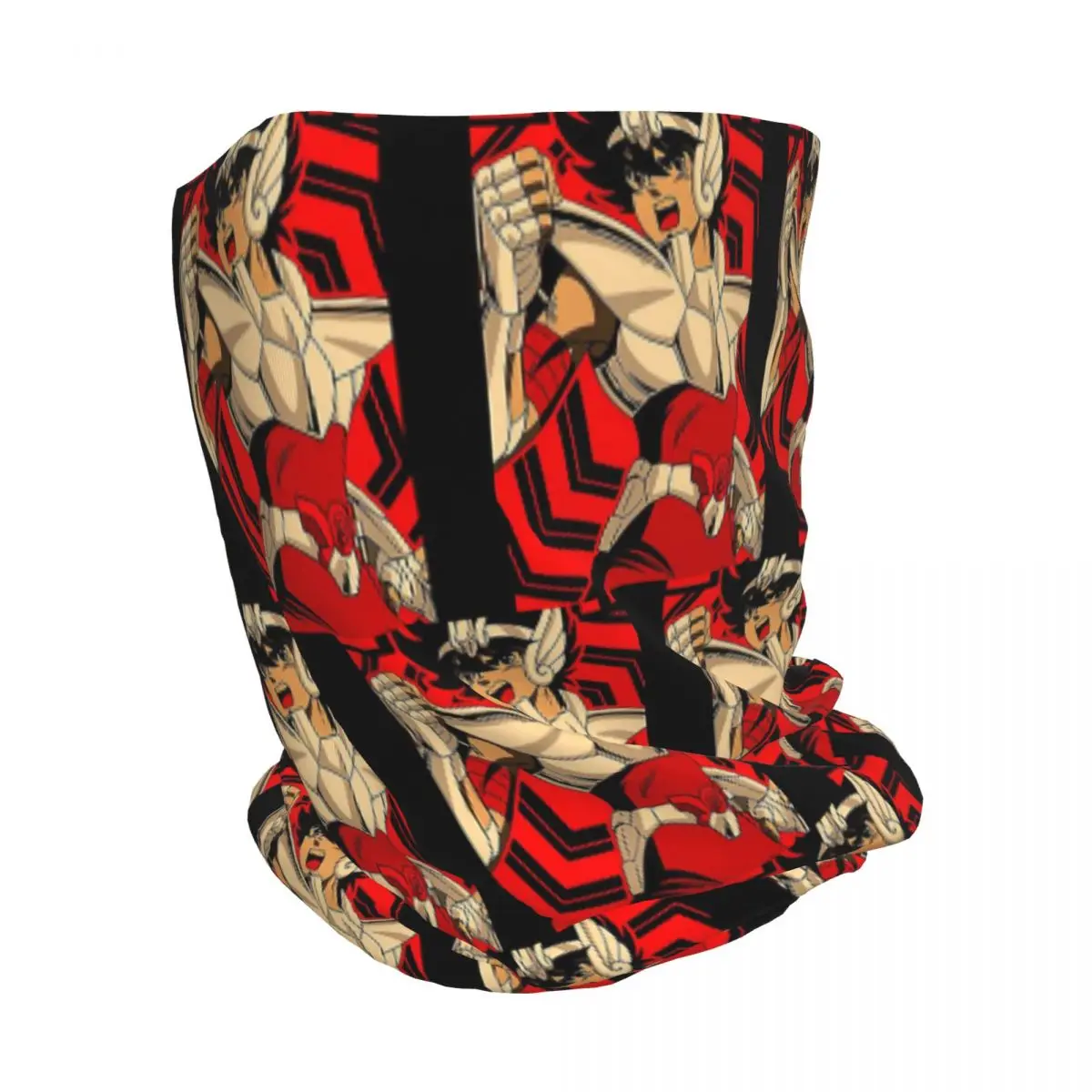 Knights Of The Zodiac Pegasus Seiya Saint Anime Bandana Neck Cover Mask Scarf Multifunction Headband Beanies Hat Adult Windproof