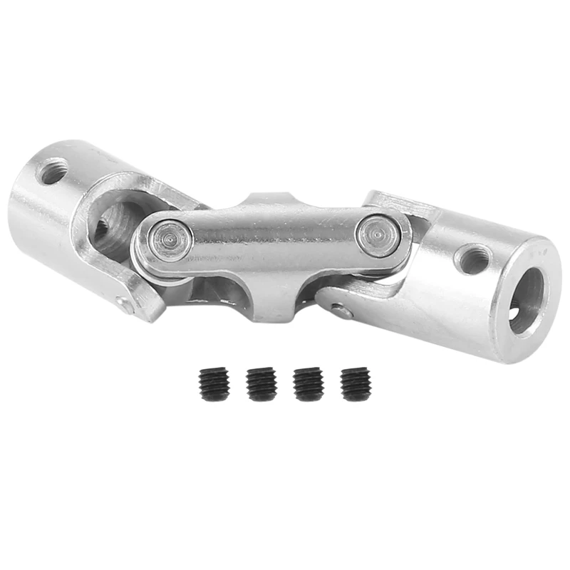 Rc Double Universal Joint Cardan Joint Gimbal Couplings with Screw,6x6Mm [wvrae34]