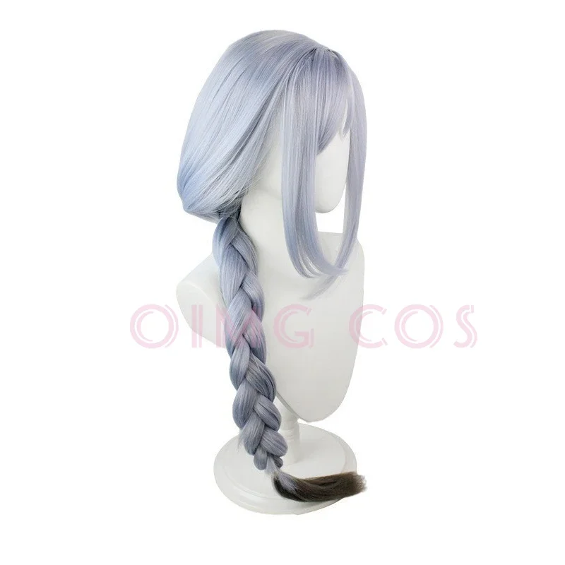 Genshin Impact Shenhe Cosplay Wig Anime Halloween Costumes for Women Game