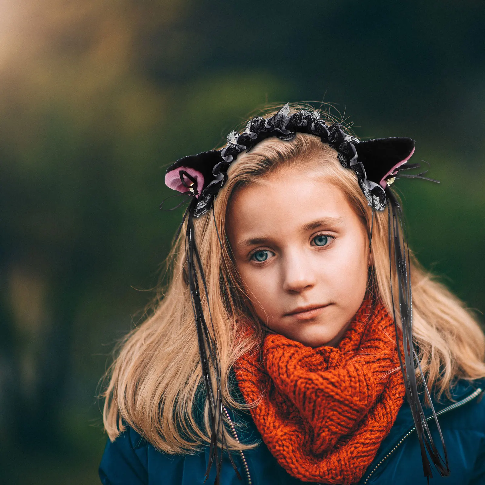 

Cat Ear Bell Hairband Soft Durable Cosplay Masquerade Party Hair Accessory Headband Hair Hoop Decoration Cat Ear Hairband